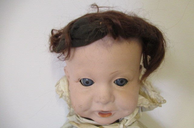 A "NUNSUCH" bisque socket head character doll Image