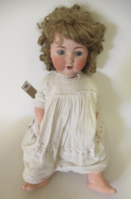 An Armand Marseille bisque socket head character doll Image