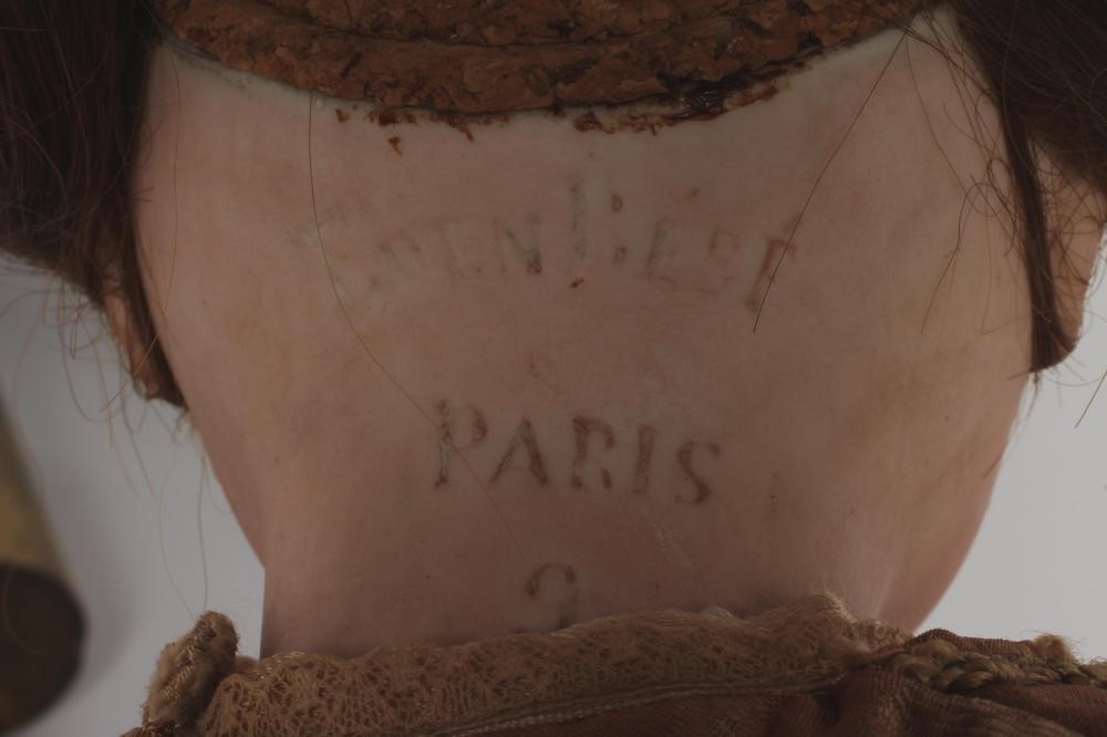 A  French Eden Bebe bisque socket head doll Image