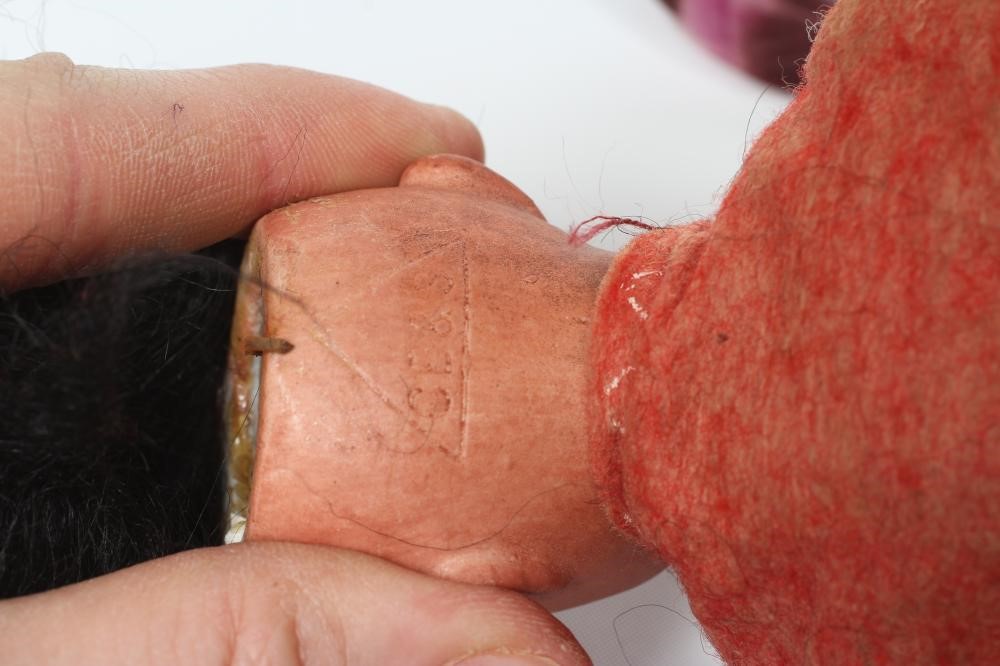 Two Christian Eichorn & Sohne bisque socket head Native American dolls Image