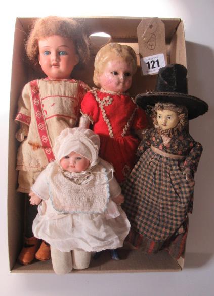 Four collector's dolls Image