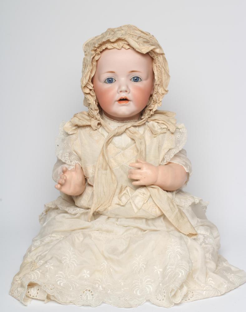 A J D Kestner bisque socket head Hilda character doll Image