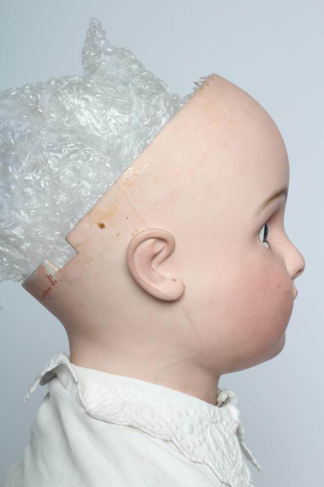 A large Jules Nicholas Steiner bisque socket head doll Image