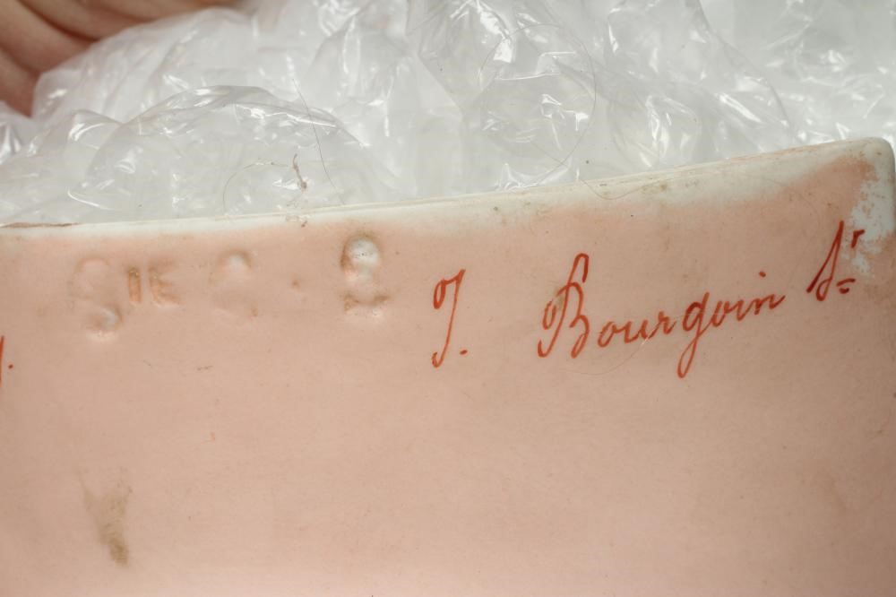 A large Jules Nicholas Steiner bisque socket head doll Image