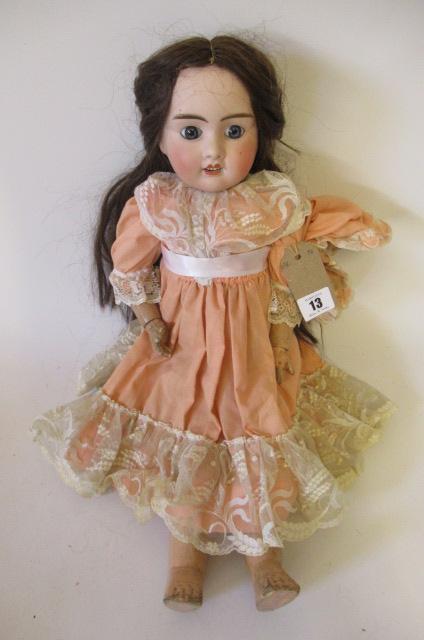 An A. Lanternier & Cie bisque socket head doll Image