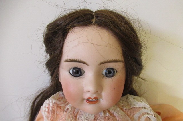 An A. Lanternier & Cie bisque socket head doll Image
