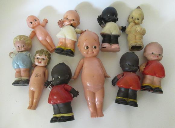 A quantity Kewpie dolls Image