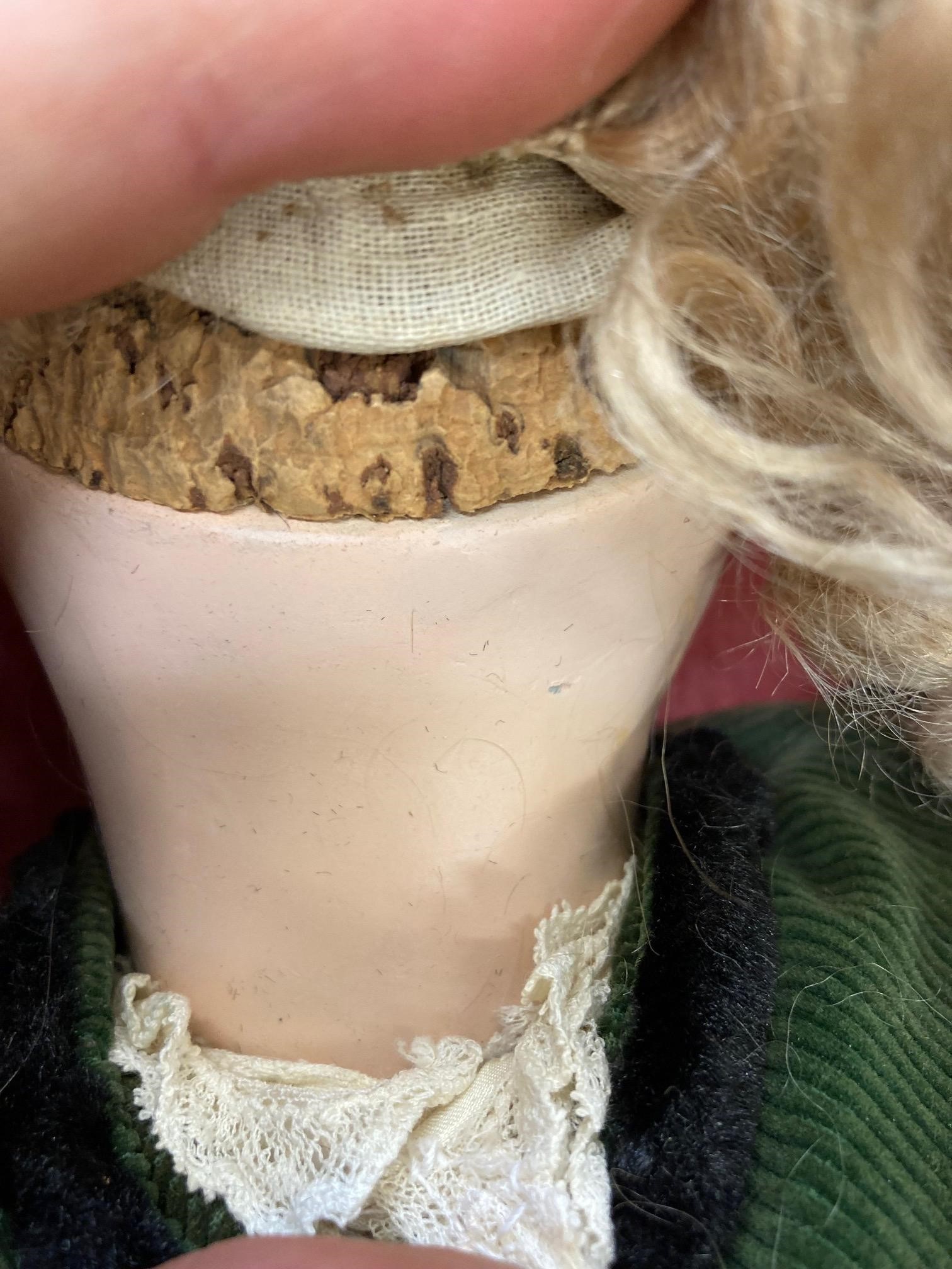 A French bisque socket head doll Image