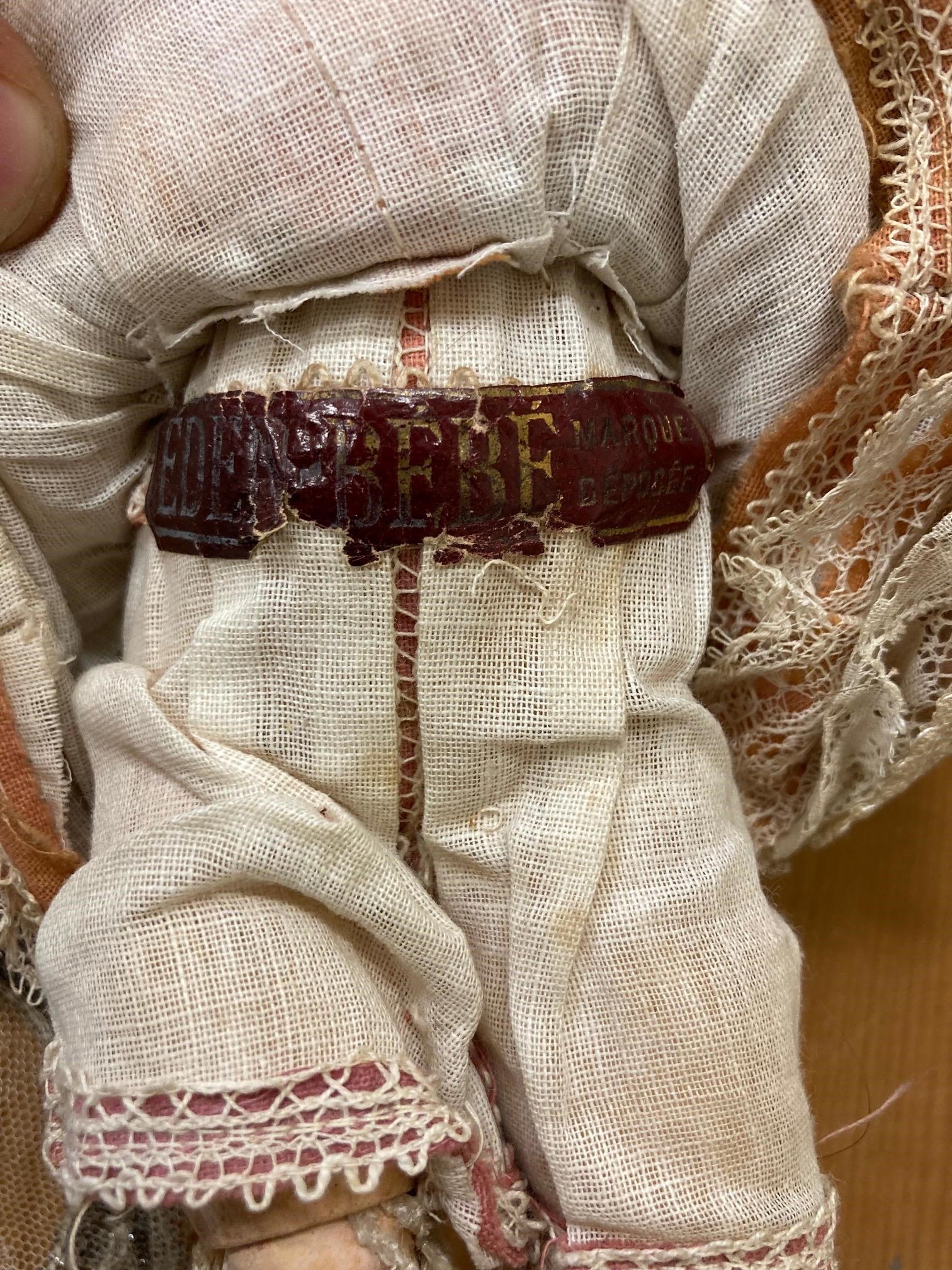 A possible Tete Jumeau bisque socket head doll Image