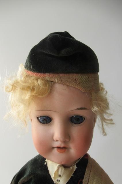 An Armand Marseille bisque socket head Scotch boy Image