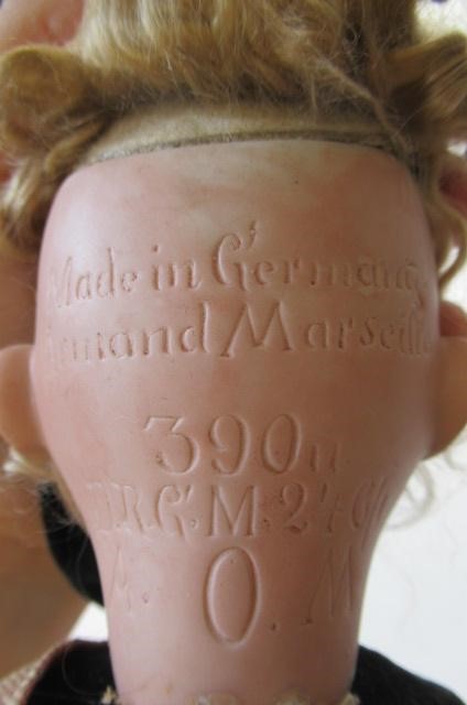 An Armand Marseille bisque socket head Scotch boy Image