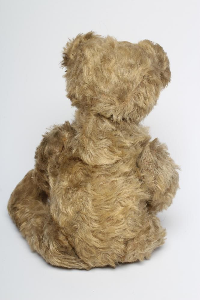 An early German straw filled teddy Image