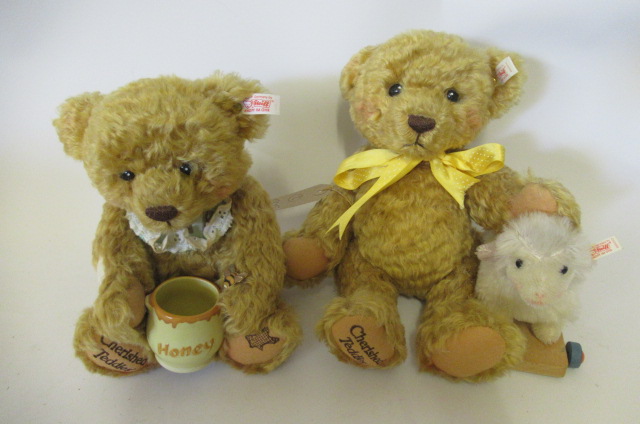 Three Steiff Cherished Teddies Image