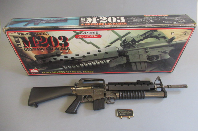 Dong San diecast model of Colt M.203 Grenade Launcher Image