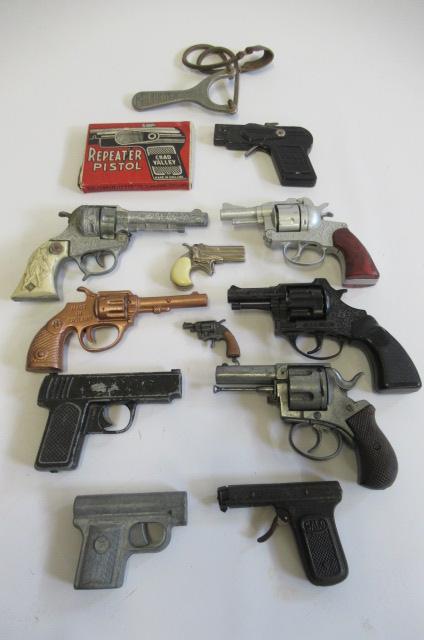 Ten toy handguns by Lone Star Image