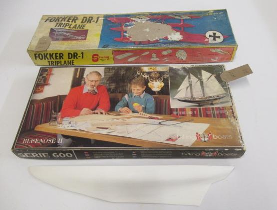 Billings Boats wooden model kit of "Bluenose" yacht Image