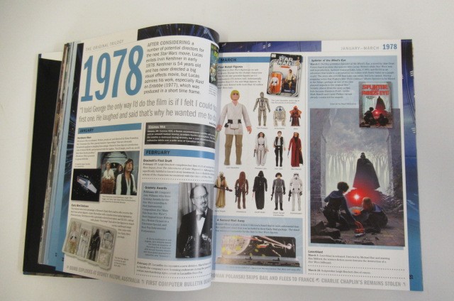 Star Wars Monopoly Set and Star Wars Year by Year Visual History Book Image