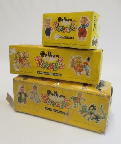 Three Pelham puppets comprising Bengo the dog Image