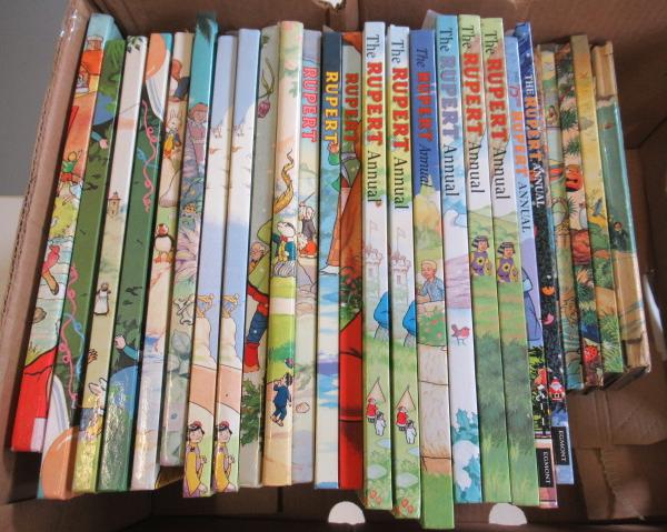 Twenty seven Rupert the Bear Annuals Image