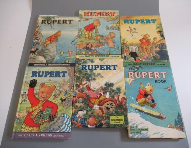 Twenty seven Rupert the Bear Annuals Image