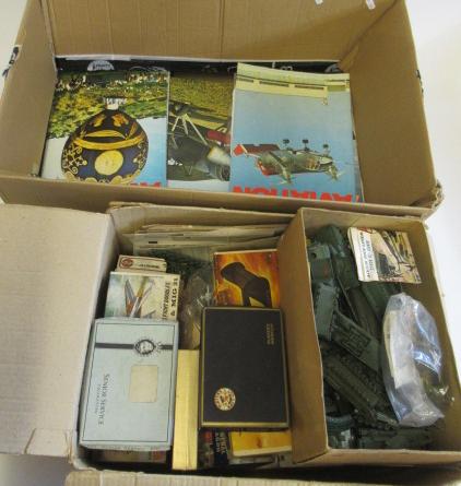 Empty Airfix boxes Image