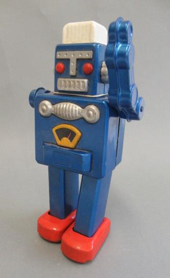 Late issue clockwork robot with walking action Image