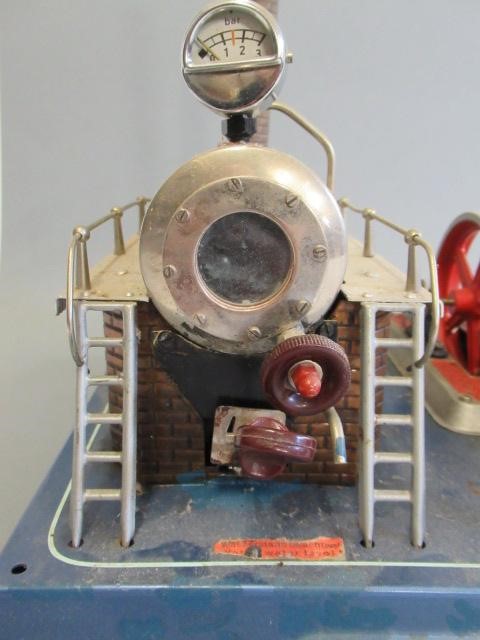 A Wilesco D24 steam engine Image