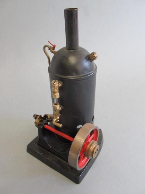 Small vertical spirit fired steam engine Image