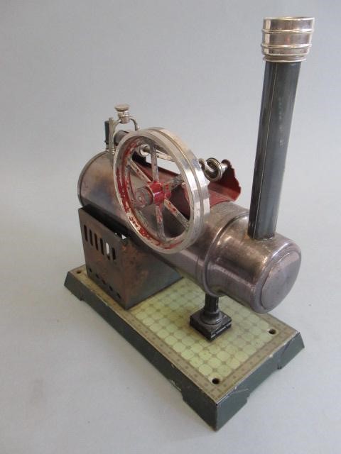 Bing spirit fired overtype single cylinder steam engine Image