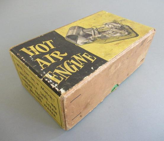 A Davies Charlton Ltd. Hot Air Engine with burner and instructions Image