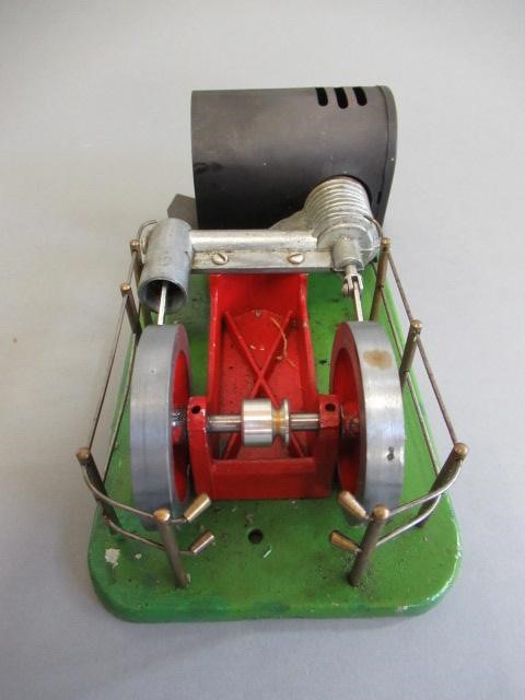 A Davies Charlton Ltd. Hot Air Engine with burner and instructions Image
