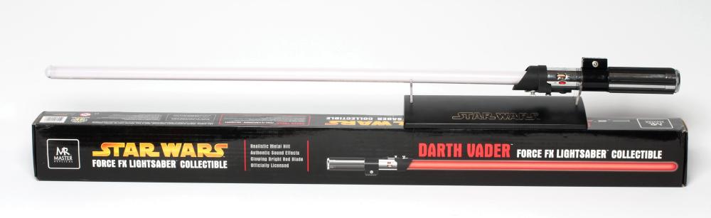 A Star Wars Darth Vader collectable Force FX Lightsaber by Masters Replicas Image