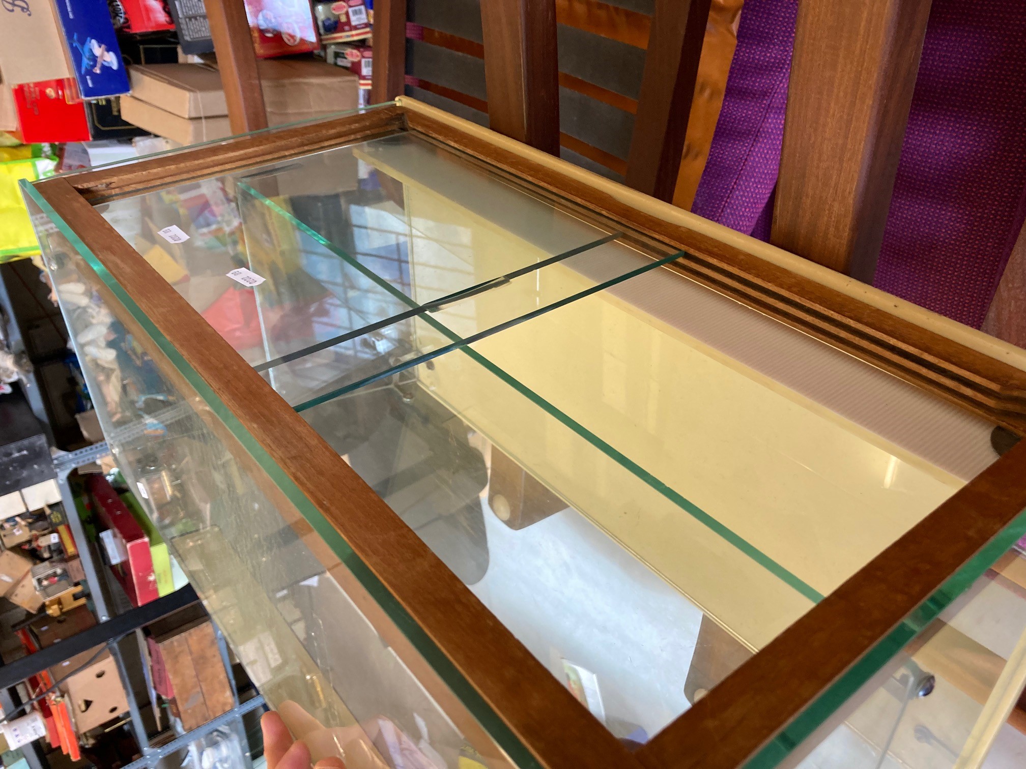 A Cadbury's Chocolate display cabinet Image