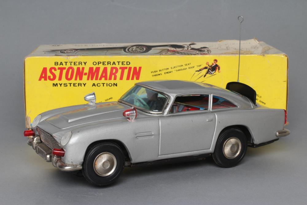 An ASC Aoshin Bump-and-Go James Bond Aston Martin Image