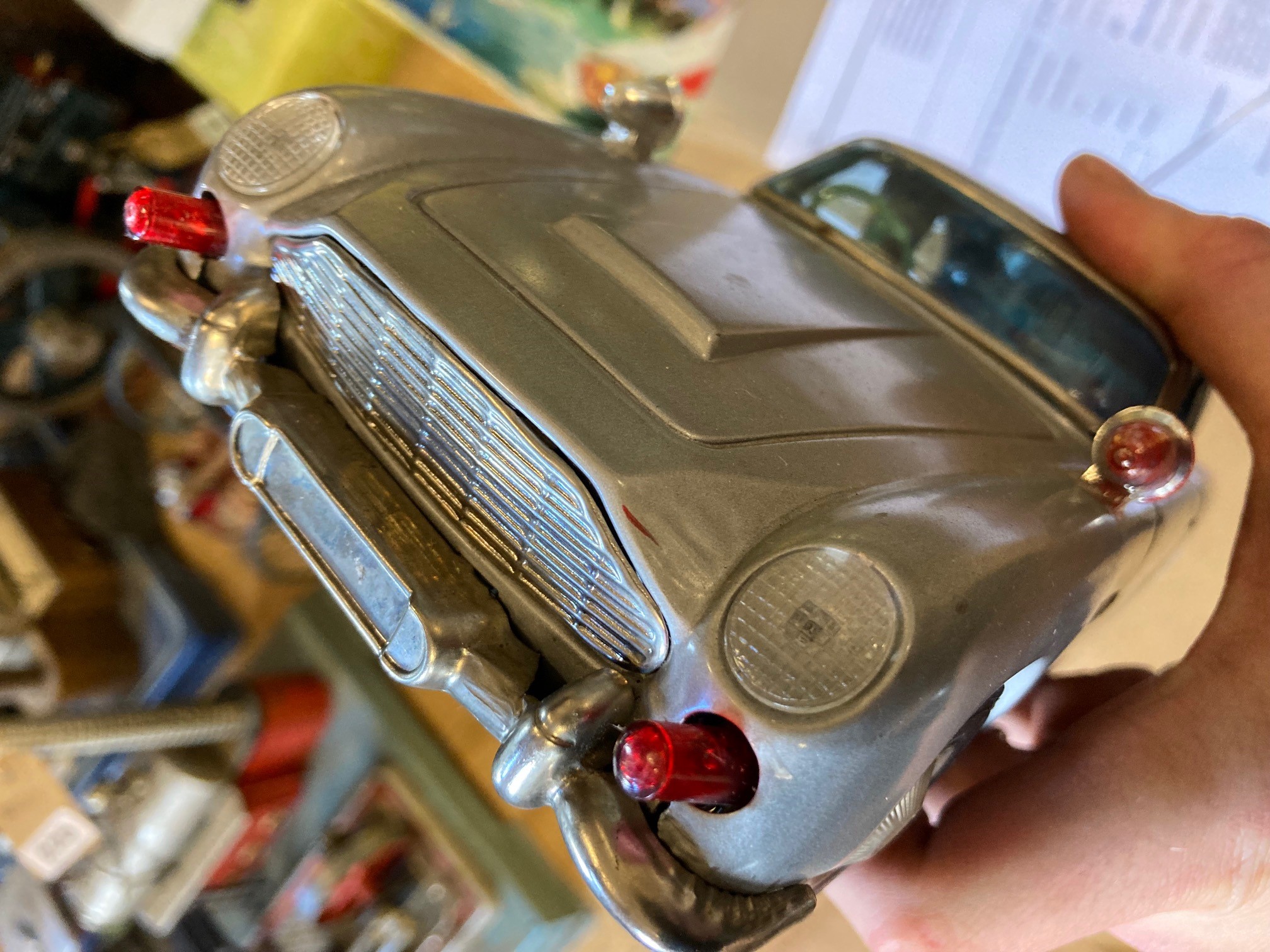 An ASC Aoshin Bump-and-Go James Bond Aston Martin Image