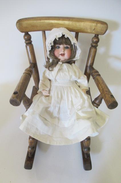 An Armand Marseille bisque socket head character doll Image