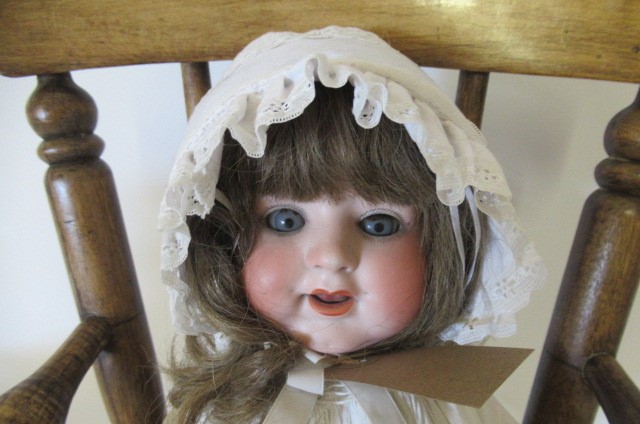 An Armand Marseille bisque socket head character doll Image