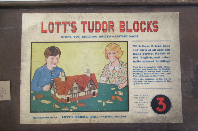 Two sets of No 3 Lott's Tudor Blocks Image