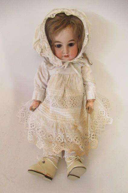 An Armand Marseille bisque socket head doll Image