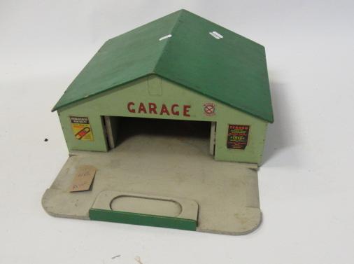 Large wooden garage period signs and finish Image