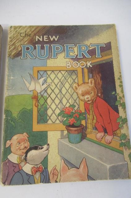 Three Rupert Annuals from the 1940's Image
