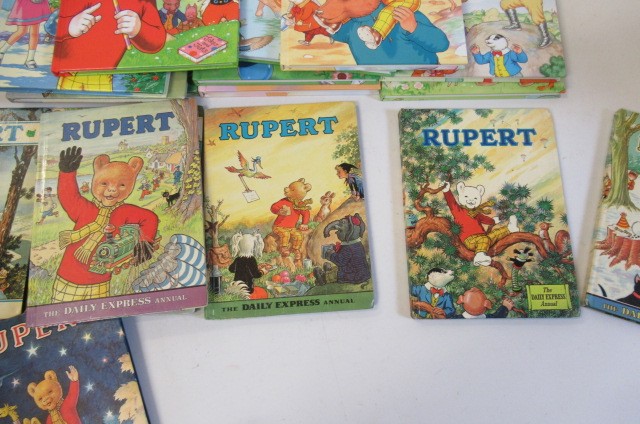Twenty hard back Rupert Annuals Image