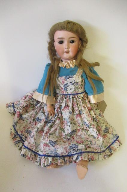 A German bisque socket head doll Image