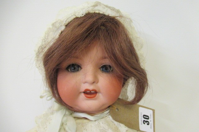 An Armand Marseille bisque socket head character doll Image