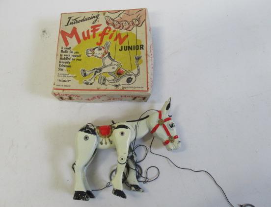 Moko Muffin the Mule Junior puppet Image