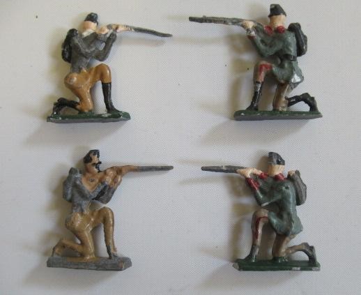 Lead semi-flat soldiers Image