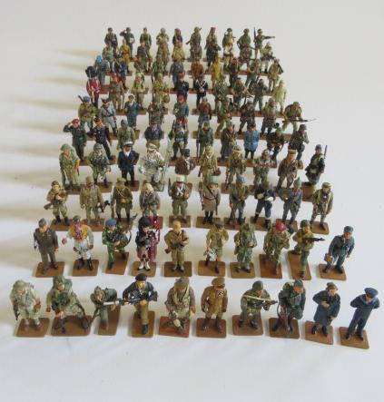 Del Prado collection 70mm 20th century military figure foot soldiers from many European countries Image