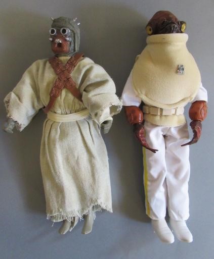 Two Kenner Star Wars Collector Series 300mm figures Tusken Raider and Admiral Ackbar Image