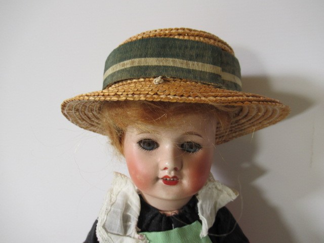 An SFBJ Unis France bisque socket head doll Image