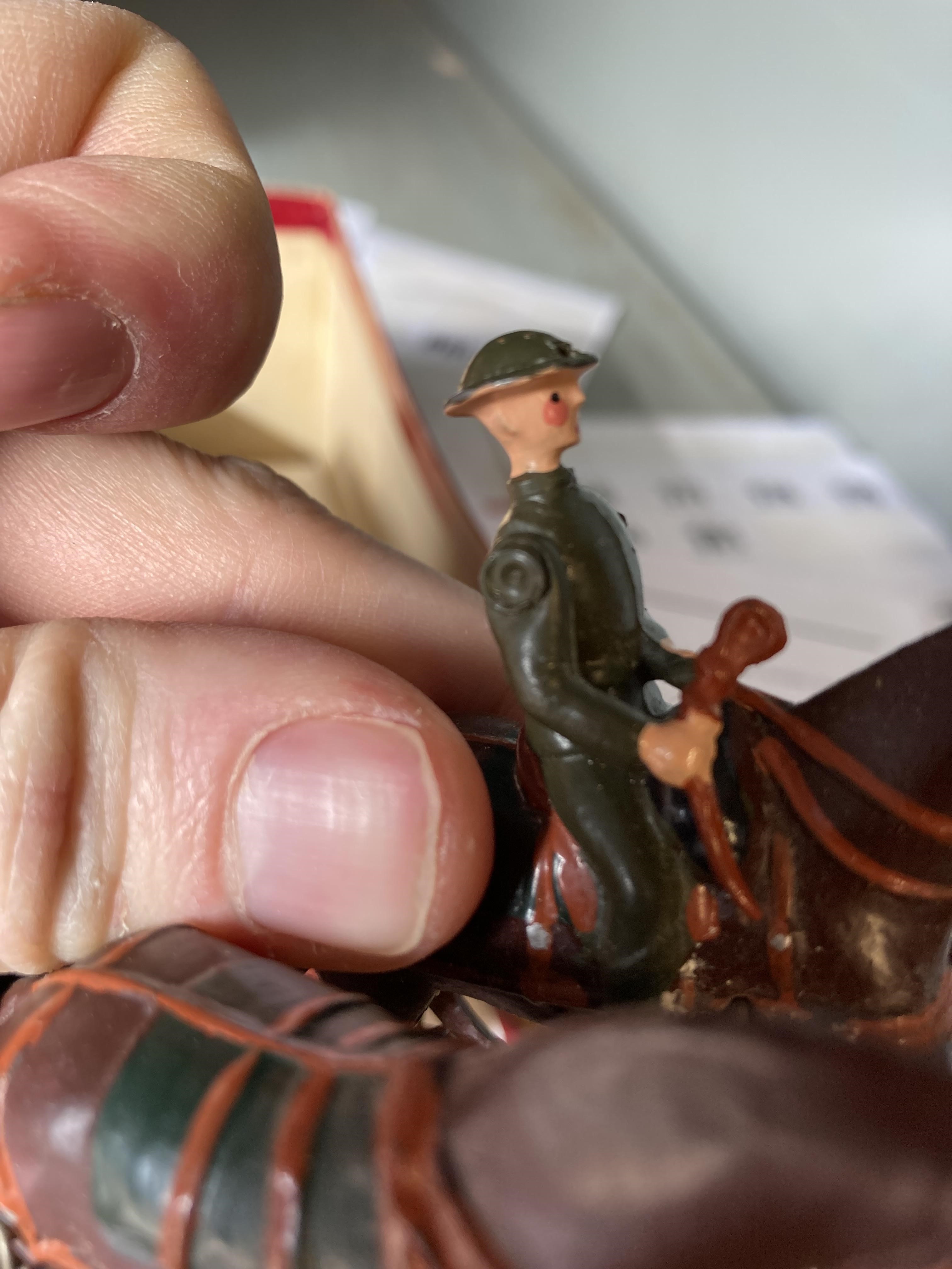 Britains 1450 Royal Army Medical Corps WW1 horse drawn wagon with riders and wagons Image